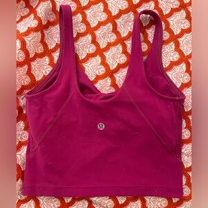 Lululemon raspberry align tank